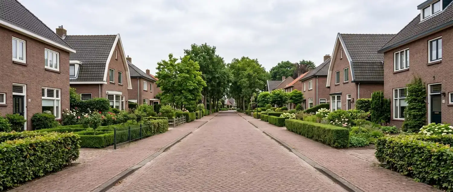 Woonstraat in Arnhem
