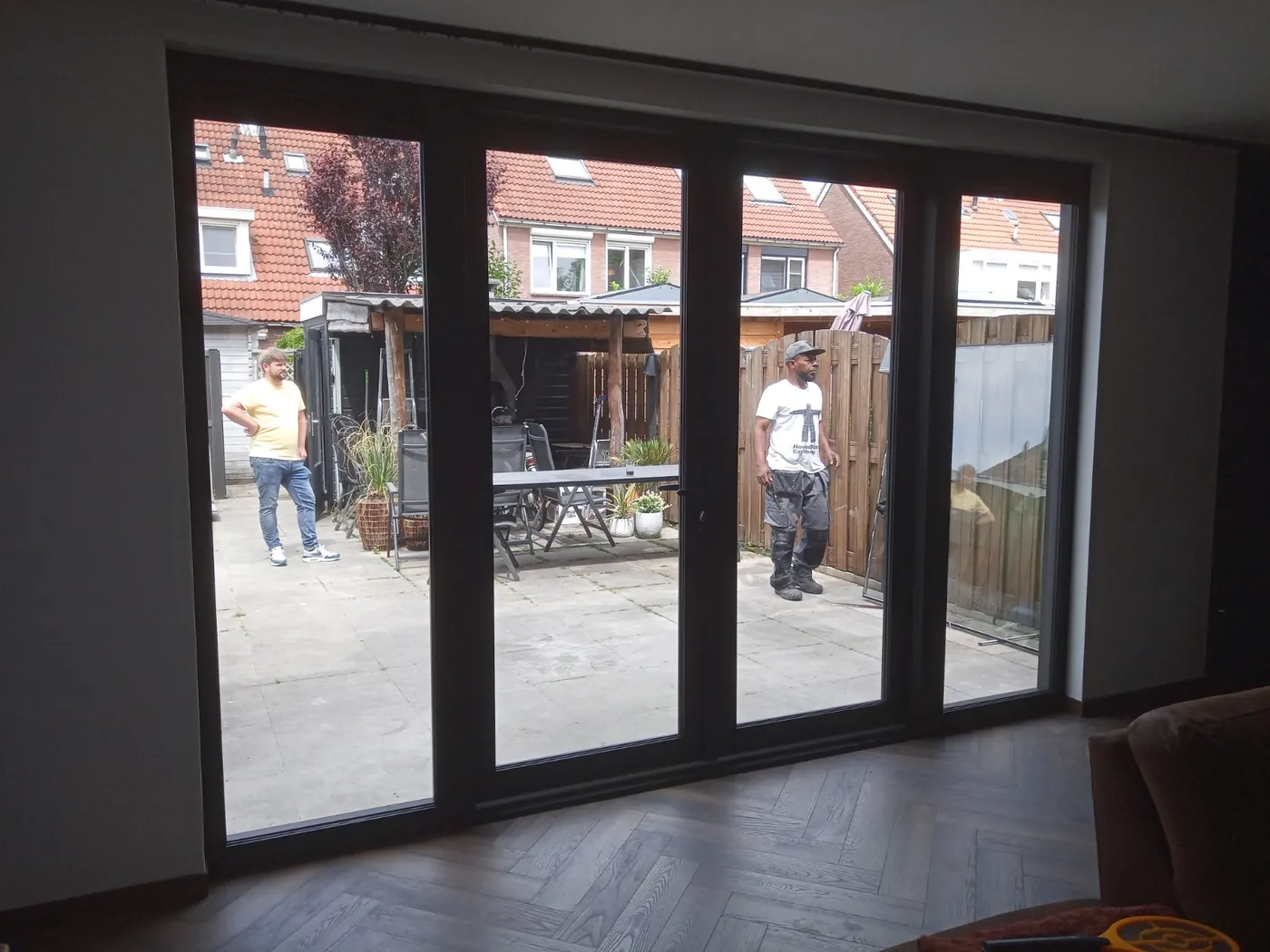 Dubbele deur met zijlichten naar het terras, foto 4