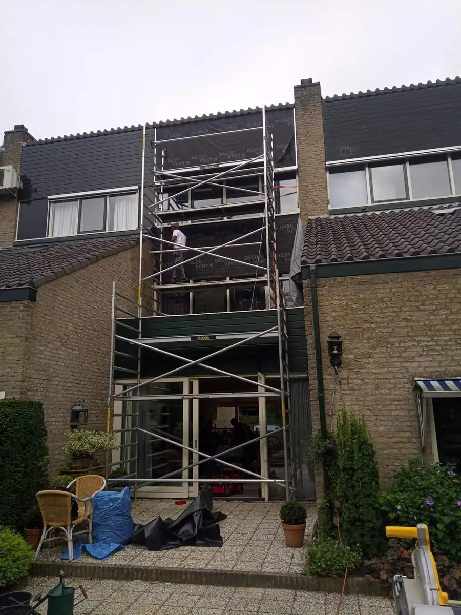 Keralit op het dakvlak en de bovenverdieping, foto 5