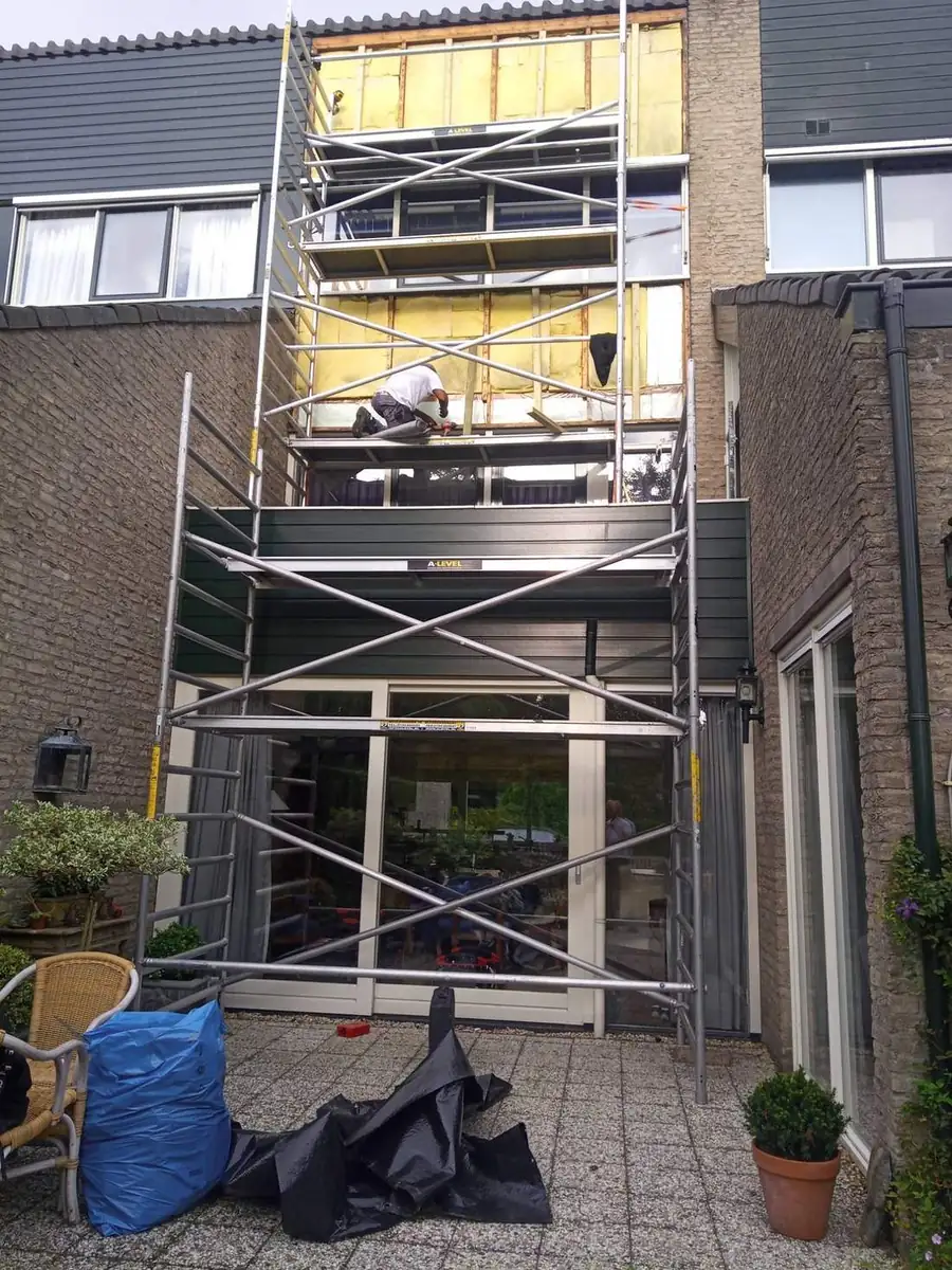 Keralit op het dakvlak en de bovenverdieping, foto 7