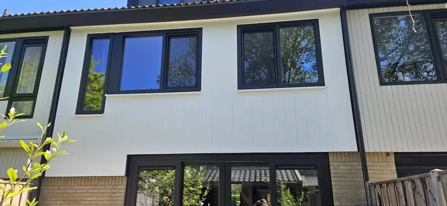 Aanbouw in Keralit met kunststof kozijnen, foto 8